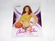 2015 Benchwarmer Signature AMELIA TALON #4 Pink Foil Autograph PLAYBOY Playmate