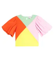 [Stella McCartney Kids] Stella McCartney Kids Colorblocked top Y 3 multicoloured