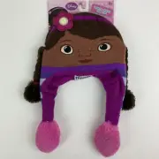 Flipeez Disney Doc Mcstuffins Beanie With Moving Pigtails New With Tags