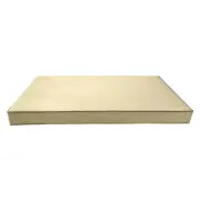 |COVER ONLY| Outdoor Contrast Trim 8" Queen Daybed Fitted Sheet Slipcover AD103