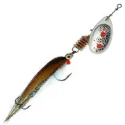 Mepps Lures Aglia TW Streamer Silver Size 3 - 6.8g