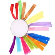Thickened Ribbon Hand Drum Tambourine Musical Instrument Percussion