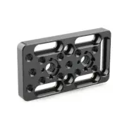 Camera Mount Cheese Plate for DSLR Cage Rig Dovetails Baseplate Switching Plate