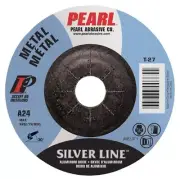 Pearl Silverline DC5010TH 5" x 1/4" x 5/8-11" Depressed Center Grinding Wheel...