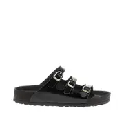 [BIRKENSTOCK] BIRKENSTOCK 'Florida Fresh' patent leather slides Woman 39 39 Black