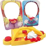 Showdown Pie Hilarious Fun with Friends Safe Plastic Creative Gift Arty Fun Cake Cream Game Toy Game, Double