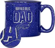 Rico Industries NFL Football Buffalo Bills Dad 12oz Laser Engraved Campfire Mug