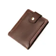 Brand Business Men Wallet Genuine Pu Leather Clutch Wallet Purse Male Hasp Coin Pouch Men Photo Holder Fashion Bifold