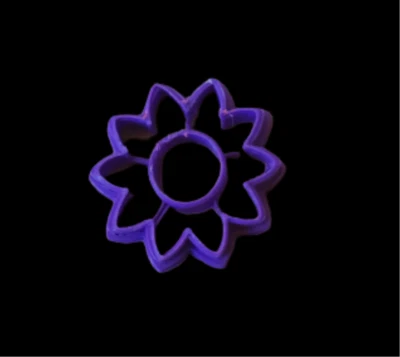 Clay Cutters Sunflower Polymer Clay Fondant Cutters Made In Australia