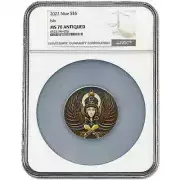 2 oz Silver Isis Wings Coin 2022 Niue | MS69