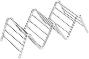 Taco Holders Wavy Taco Rack Taco Stand Stainless Steel Taco Stand for Home, Kitchen(Colour 4)