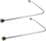 Alipis 2pcs Air Compressor Exhaust Tube Replacement Quick Connect Air Hose for Efficient Waste Gas Expulsion Easy Installation Noise Reduction