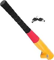 HEALEEP Car Steering Wheel Lock Adjustable Theft Device with Lock for Enhanced Security Fit for Cars Trucks and Suvs Easy Installation and Versatile Use