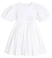[Paade Mode] Paade Mode Cotton dress Y 12 white