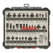 Bosch Professional 2607017474 30-Piece Set Wood Router Bit Set for 6mm Shank Rou