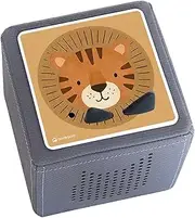nordroom® Leif Sticker Compatible with Toniebox, Perfect Fit and Self-Adhesive on High-Quality Scratch-Resistant Vinyl, with Lion Animals, Protective Cover Music Box, Weather-Resistant