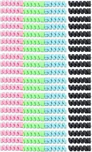 Protetores de Cabos de carga em Espiral para fones de ouvido para Laptop telefone celular 20 pacotes