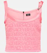 [Versace] Versace Safety Pin cotton top AU 8 pink