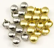 6mm Pearl Silver Stud 4 Prongs Non Rusting - 125 PCS