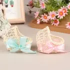 Dollhouse Miniature Wooden Nursery Cradle Baby Crib Baby Cot Dollhouse FurnituEK