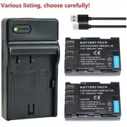 Battery or charger for Panasonic DMW-BLF19 Lumix G9, GH5S, GH5, GH4, GH3 Camera