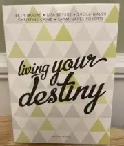 Christian Audio CD Book Living Your Destiny Beth Moore Lisa Bevere Sheila Walsh