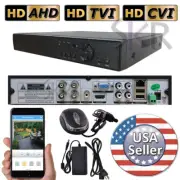 Sikker Standalone 4 Channel Full 960H 1080P DVR BNC Video Security Camera System
