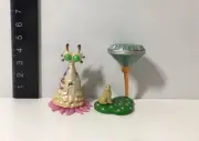 Tomy Chocovader Alien KURAGE & U.F.O. Spaceship Figures