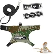 Strap for Bearded Dragon, Adjustable Lizard Cable Harness, Hiking Rope for Reptiles, Multifunctional Bearded Dragon Cable Harness, Reptiles Guide Rope for Outdoors