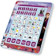 LEXIBOOK JCPAD002FZi2 Disney Frozen Educational Bilingual Tablet, Learn Letters Numbers Words Spelling and Music, English/Spanish Languages, Blue