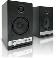 Audioengine HD3 Wireless Speaker | Desktop Monitor Stereo Speakers - Satin Black