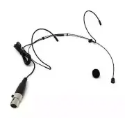 Black Headset Mic Headworn Microphone for VocoPro UDH Wireless Mic System