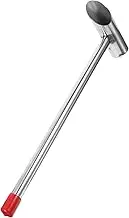 TEHAUX Marshmallow Machine Accessories Sugar Spoon Candyfloss Sugar Scoop Sweet Scoop Marshmallow Supplies Metal Scoop Reusable Food Scoop Sugar Spoons Stainless Steel Silver Random Color