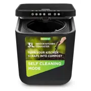 3L Electric Kitchen Composter - Compost’s Organic Material & Food Scraps | Count