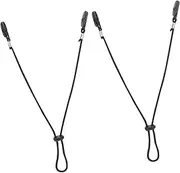 Hat Strap Cord Windproof Strap Clip Set Hat Clip Retainer for Sports Travel