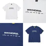 🔥現貨🔥WKNDRS 正版代購 MULTI LOGO T-SHIRT 短袖 白 藍