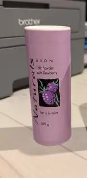 Avon Vintage Talc, Naturals Dewberry 100grams, AUS STOCK,free Postage