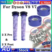 For Dyson V7 V8 Pre & post Motor Filter HEPA Animal Absolute Vacuum Cleaner