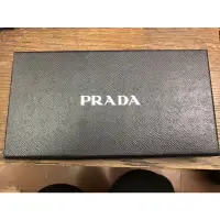 在飛比找蝦皮購物優惠-Prada長夾-黑色（二手）