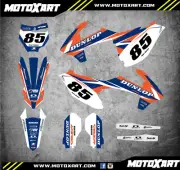 Full Custom Graphic Kit Fits KTM 85 SX 2018 2019 FORCE STYLE decals / stickers