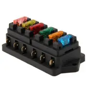 Holder DC ATO Blade Tool Fuse Block Fuse Box 6pcs Standard Circuit Accessory