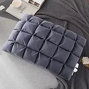 YOUR MOON Bed Pillows King Size, Ultra Support Soft Pillows for Sleeping, Luxury Down Alternative Pillow for Side Sleeper, Fluffy Hotel Pillows for Black Stamoch Sleeper (Gray)