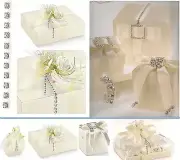 Bobbin 10 meters 2.5 mm Tennis Chain with Rhinestone Decoration Gift Box 18354