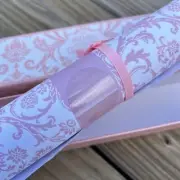 elodie English Rose Drawer Liners Scented 6 Sheets Damask Fragrant Paper 1 Box