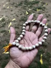 1 piece 9 mm TULSI Tulasi Pocket Mala, 27+1 Guru Bead Holy Basil Vaishnav Iskcon