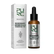 PURC Rosemary Oil Hair Growth Products for Man Women Ginger Anti Hair Loss Fast Regrowth Thicken Oils Scalp Treatment Hair Care