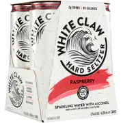 White Claw Raspberry Can 330mL