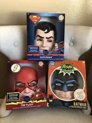 Ben Cooper Batman/Flash/Superman Classic DC Halloween Adult Mask&Costume Rubies