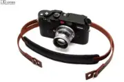 Decrypto Handmade Exotic Matte Black Alligator Leather Camera Strap 48" 26179