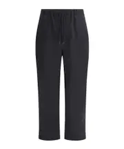 Junya Watanabe Drawstring Straight-Leg Pants XL,M Black